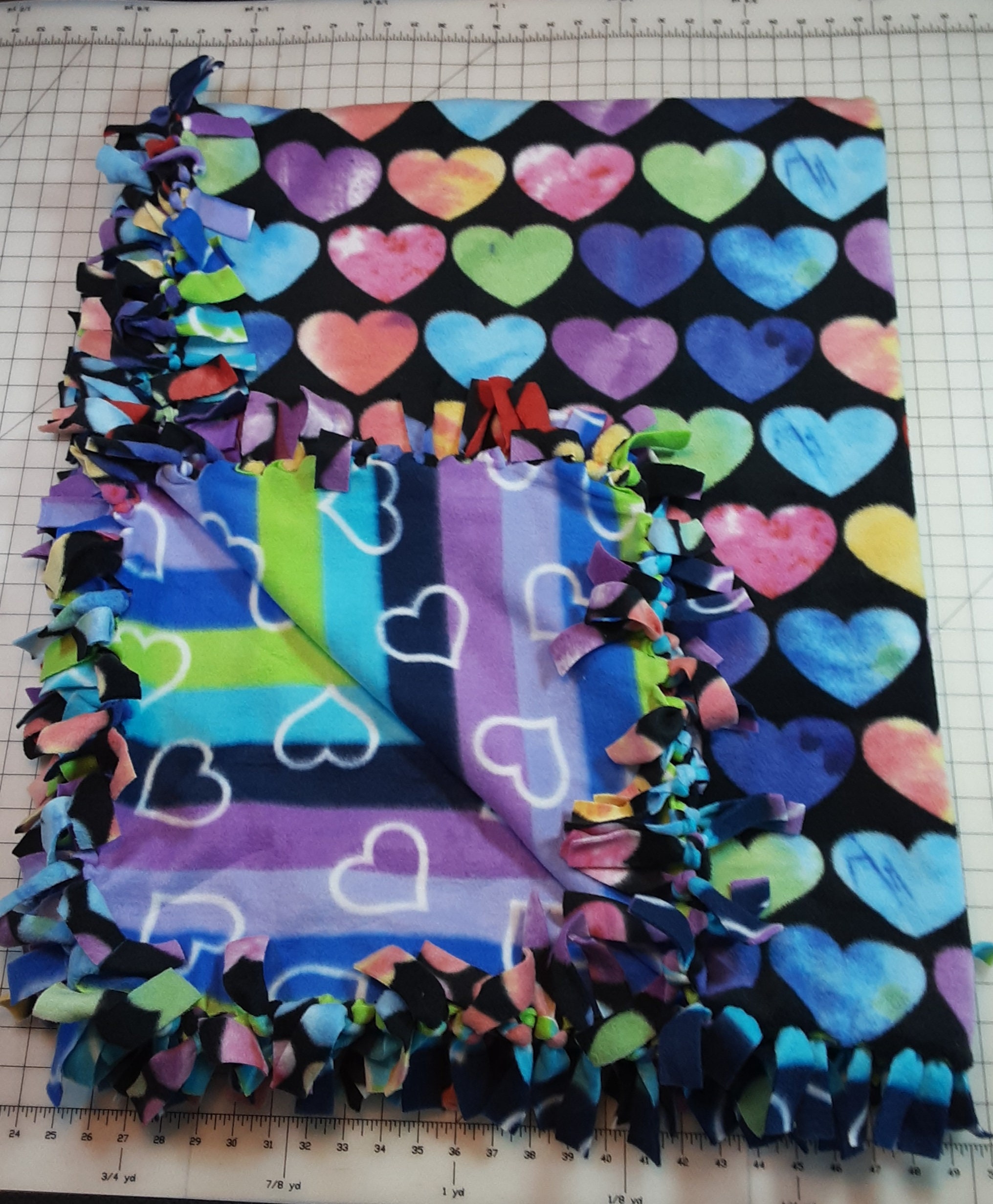 Tie Blanket Kit Etsy