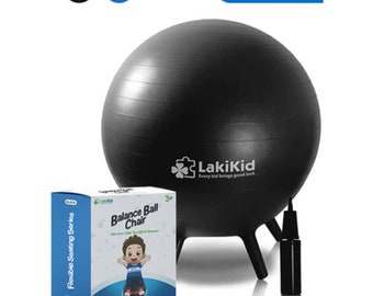 Balance Ball Chair - Black