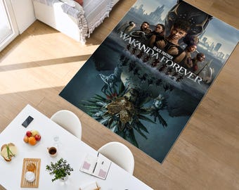 Kingdom Warrior Hero Rug Jungle Protector Art Carpet For Cinema Room Gamer Home Decor