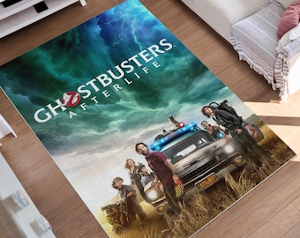 Sci Fi Car Film Poster Area Rug Washable Non Slip Floor Mat Modern Home Cinema Decor