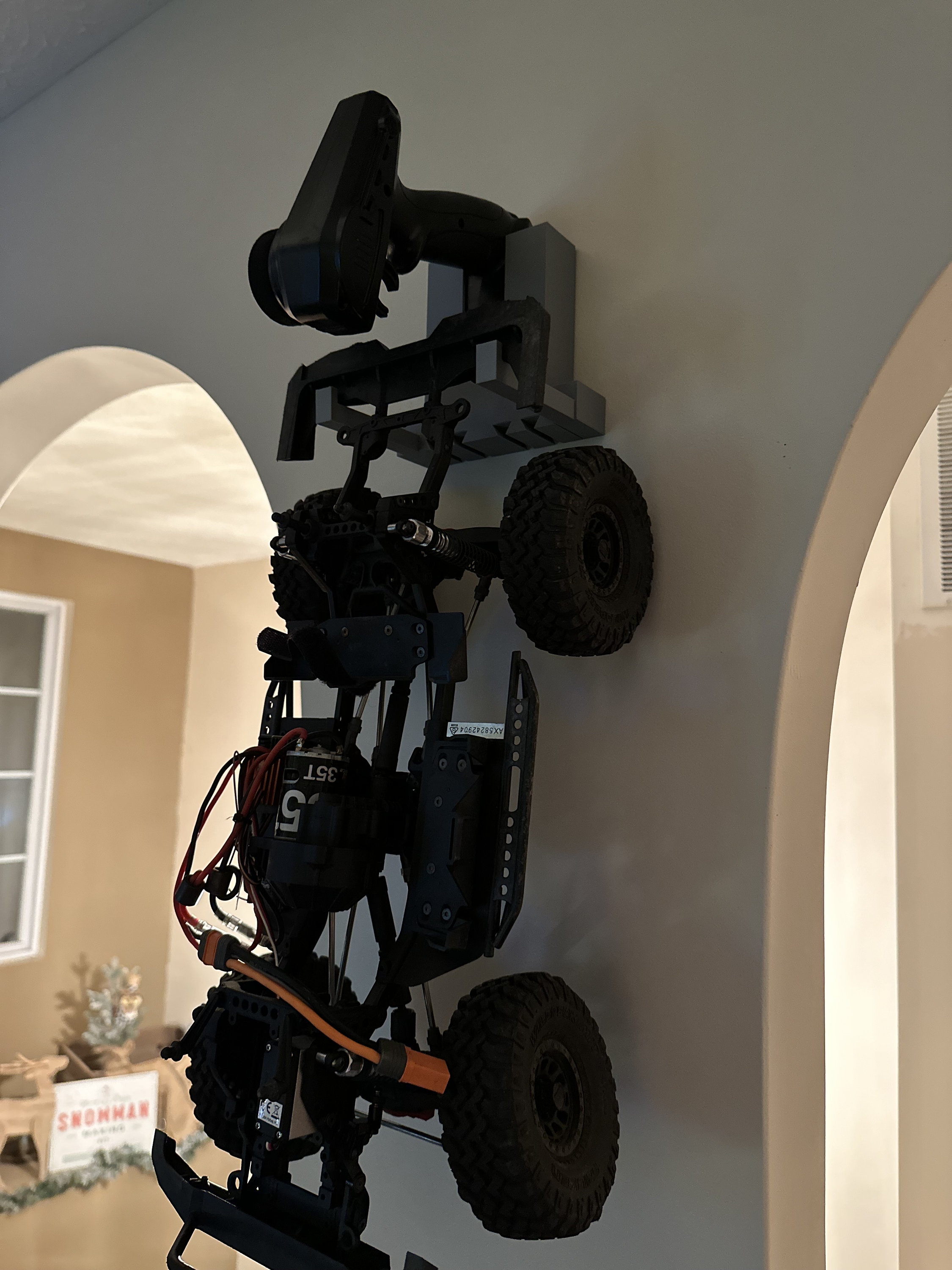 RC Car Wall Mount Remote Holder Gift for Him Organize RC Car Must Have