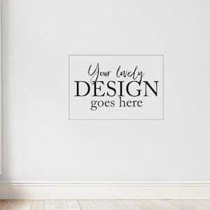 Blank Wall Mockup | Plain Wall Mockup |Minimalist Wall Mockup | Empty Wall Mockup | Interior Wall Mock| Wall Art Mockup Minimalist Aesthetic