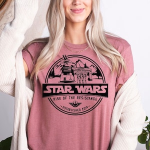 Star Wars Rise Of The Resistance, Star Wars Galaxy&#39;s Edge Shirt, Disneyland Shirt, Disney Ride Shirt, Disney Star Wars Shirt, Star Wars Disn