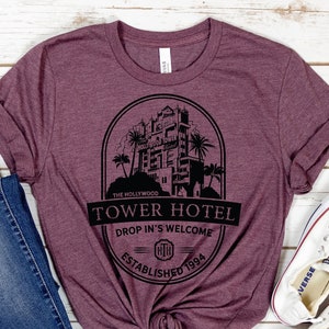The Hollywood Tower Hotel Shirt, Hollywood Studios Shirt, Tower of Terror Shirt, Hollywood Tower Hotel Shirt, Disney Shirts for Men and Wome