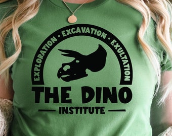 Camiseta del Instituto Dino, camiseta de Dinoland, camiseta de Animal Kingdom, camiseta de Disney Animal Kingdom, camiseta de Animal Kingdom Disney, Dinoland Disney