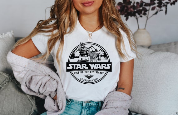 Tee-shirt Officiel Star Wars The Resistance - Taille L, Gris, Neuf Sous Blister