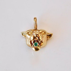 18k Solid Gold Lion, Jaguar, Panther Pendant | His & Hers | 4g Solid Gold | Custom Orders Welcomed | Free Worldwide