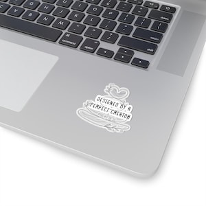 Christian Vinyl Sticker - Designed by a perfect creator- Psalms 18:30 - Spreading the word of God - Christian Vinyl for Car, Laptop, Journal