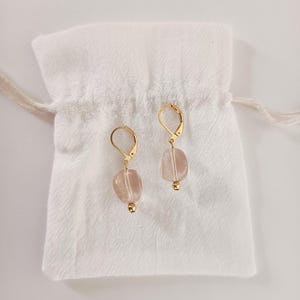 Boucles D'oreilles Vintage Années 50, Fermoir à Clapet, Plaqué Or Rouge Et Blanc - élégance Rétro