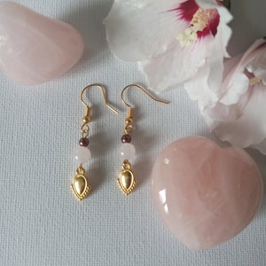 Boho chic dangling earrings