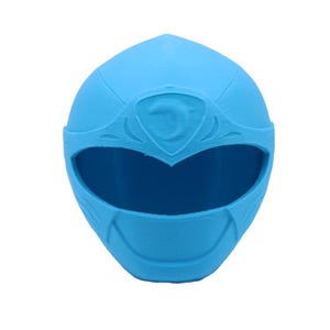 3D Printed Power Rangers Blue Ninja Storm Helmet Kit