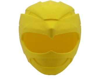 3D Printed Power Rangers Wild Force Yellow Ranger Helmet Kit