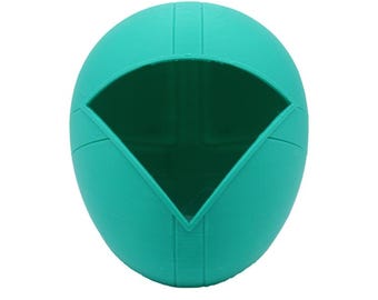 3D Printed Green Ranger Helmet Kit - Lightspeed Rescue - Custom Power Rangers Cosplay Gear