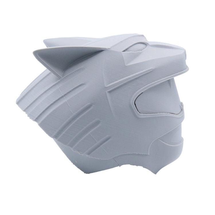 3D Printed Power Rangers Wild Force Lunar Wolf Ranger Helmet Kit - Etsy