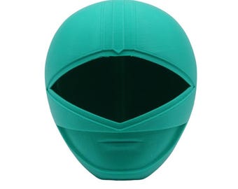3D Printed Power Rangers Time Force Green Ranger Helmet Kit
