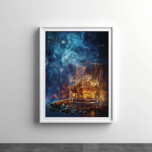 Whiskey & Cigar | Fine Art Digital Print