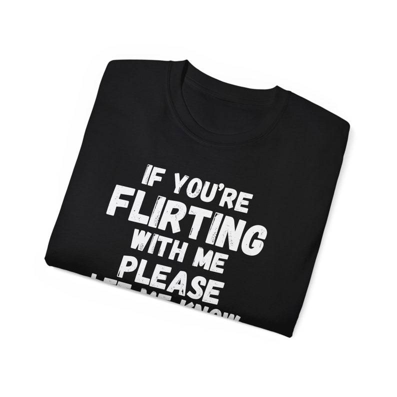 Flirty Swing T-Shirt, Script
