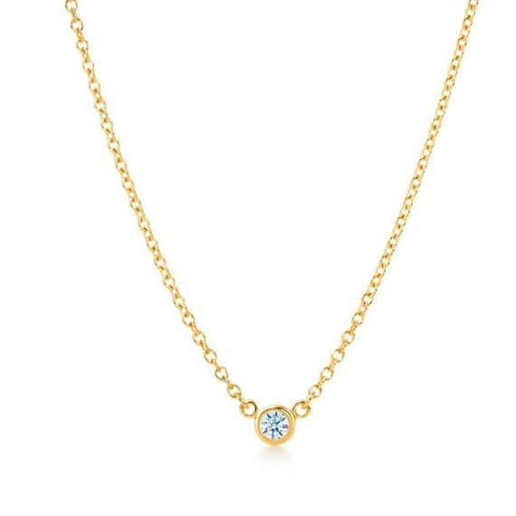 Tiffany & Co Necklace Elsa Peretti "Diamonds By T… - image 2