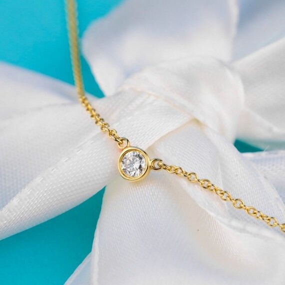 Tiffany & Co Necklace Elsa Peretti "Diamonds By T… - image 1