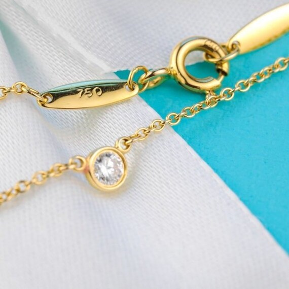 Tiffany & Co Necklace Elsa Peretti "Diamonds By T… - image 8