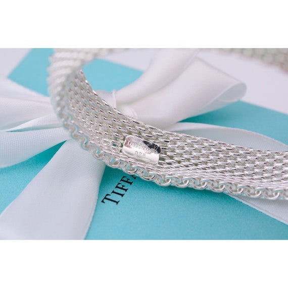 100% Authentic Tiffany and Co. Bracelet SOMERSET … - image 7