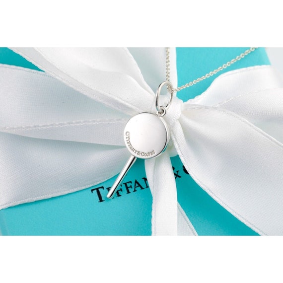 100% Authentic Tiffany and Co. Necklace Lollipop … - image 2