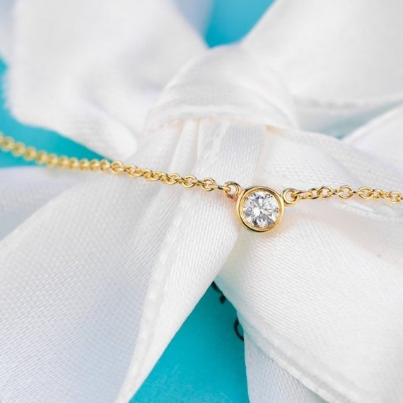 Tiffany & Co Necklace Elsa Peretti "Diamonds By T… - image 5