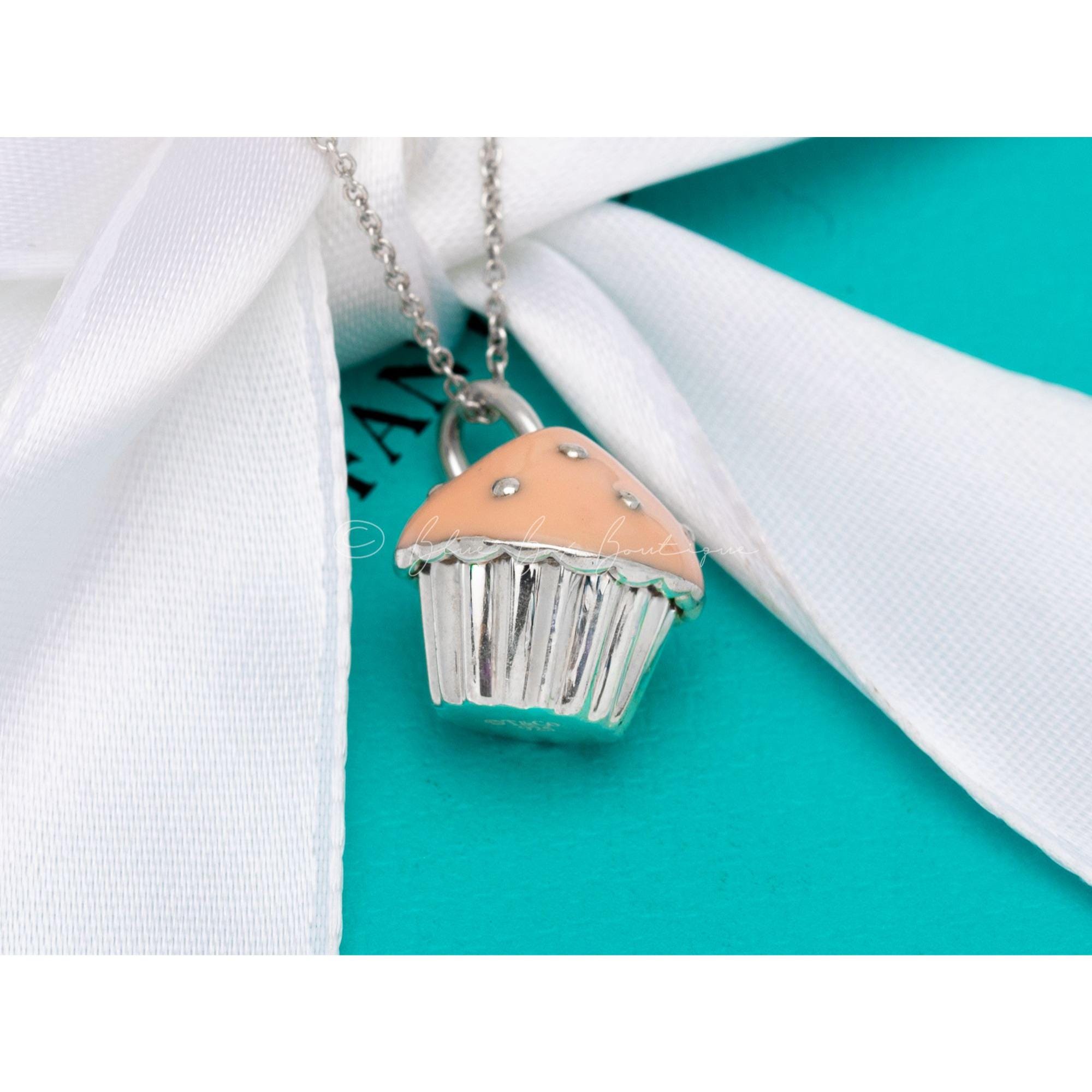 Tiffanys and Co Cupcake Charm - Etsy