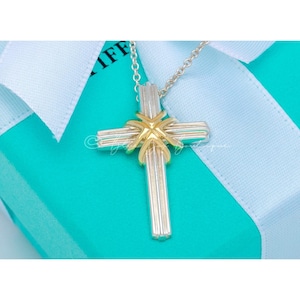 Tiffanys and co cross necklace - Etsy 日本
