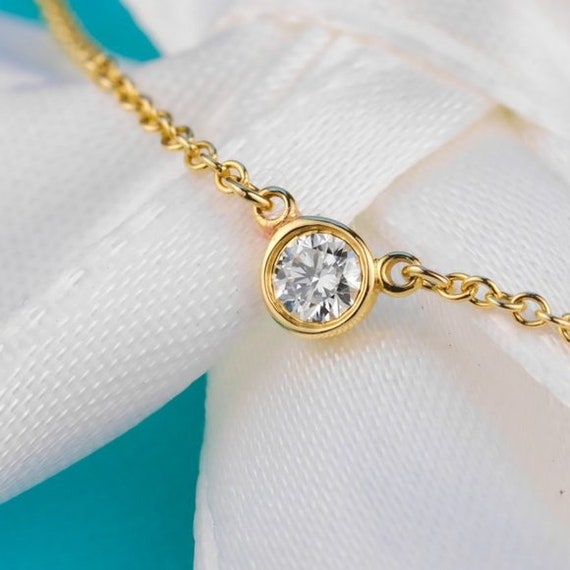 Tiffany & Co Necklace Elsa Peretti "Diamonds By T… - image 4