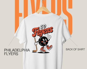 Retro Philadelphia Flyers T-Shirt: Vintage Hockey Mascot Graphic (Comfort Colors Unisex Tee)