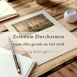 Zeit zum Durchatmen | Achtsamkeit & Selbstfürsorge | Stress abbauen für Innere Stärke | Emotionsregulation | Wenn alles gerade zu viel wird