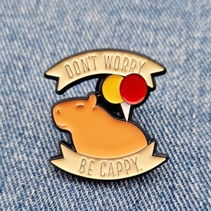 Be Cappy | Pin | Badge | Brooch | Mental Health | Gift