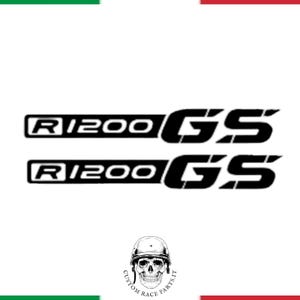 kit 2 ADESIVI serbatoio moto bmw 1200 gs adv sticker sponsor in pvc