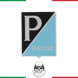 Emblème plaque bouclier autocollant nez Piaggio Vespa ss 50 125 150 200