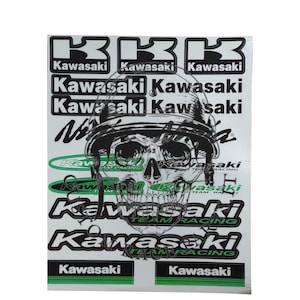 Adesivi decalcomanie Grafica compatibile con Kawasaki Ninja 250 300 500 ZX6 ZX6R ZX7 ZX7R ZX9 ZX9R ZX10 ZX10R ZX11 ZX12 ZX12R ZX14 ZX14R