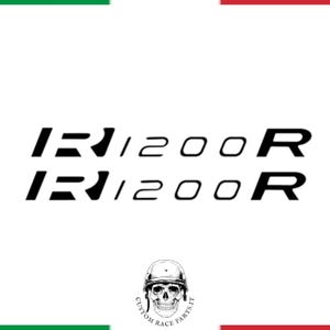 kit 2 ADESIVI serbatoio moto bmw 1200 gs adv sticker sponsor in pvc