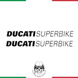 kit 2 ADESIVI serbatoio MOTO ducati  1200 848 999 monster sticker