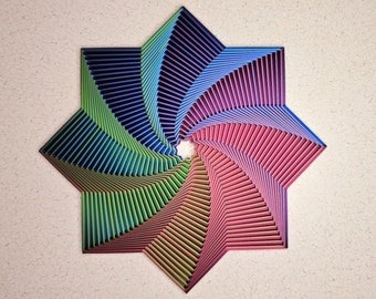 Fractal Fidget Star 7 inch