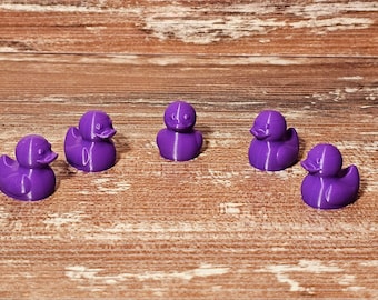 Juego de 5 tapas para válvulas de goma con forma de patito