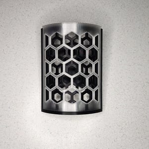 Hex Mesh Nori Seaweed Feeder | Reef tank | Saltwater | 3d Printed | Suction Cup