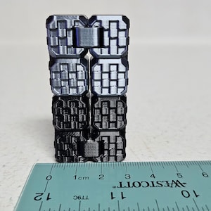 Weighted Infinity Cube Weighted Infinity Cube With Texture, Fidget Toy - Etsy