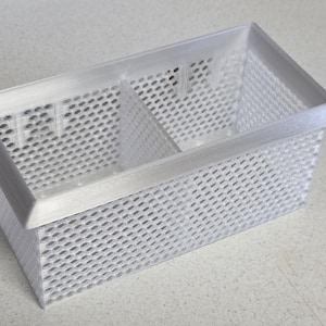 Floating Anemone Mushroom Basket | Removable Dividers | Reef Tank | Saltwater | 4x4x8, 4x4x12 | Suction cup or Magnetic