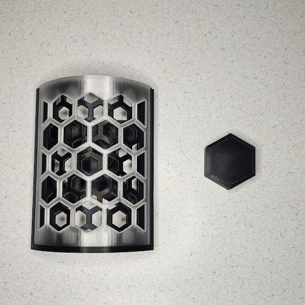 Hex Mesh Nori Seaweed Feeder Magnetic N52 | Reef tank | Saltwater | 3d Printed | Magnetic up to 3/4 glass