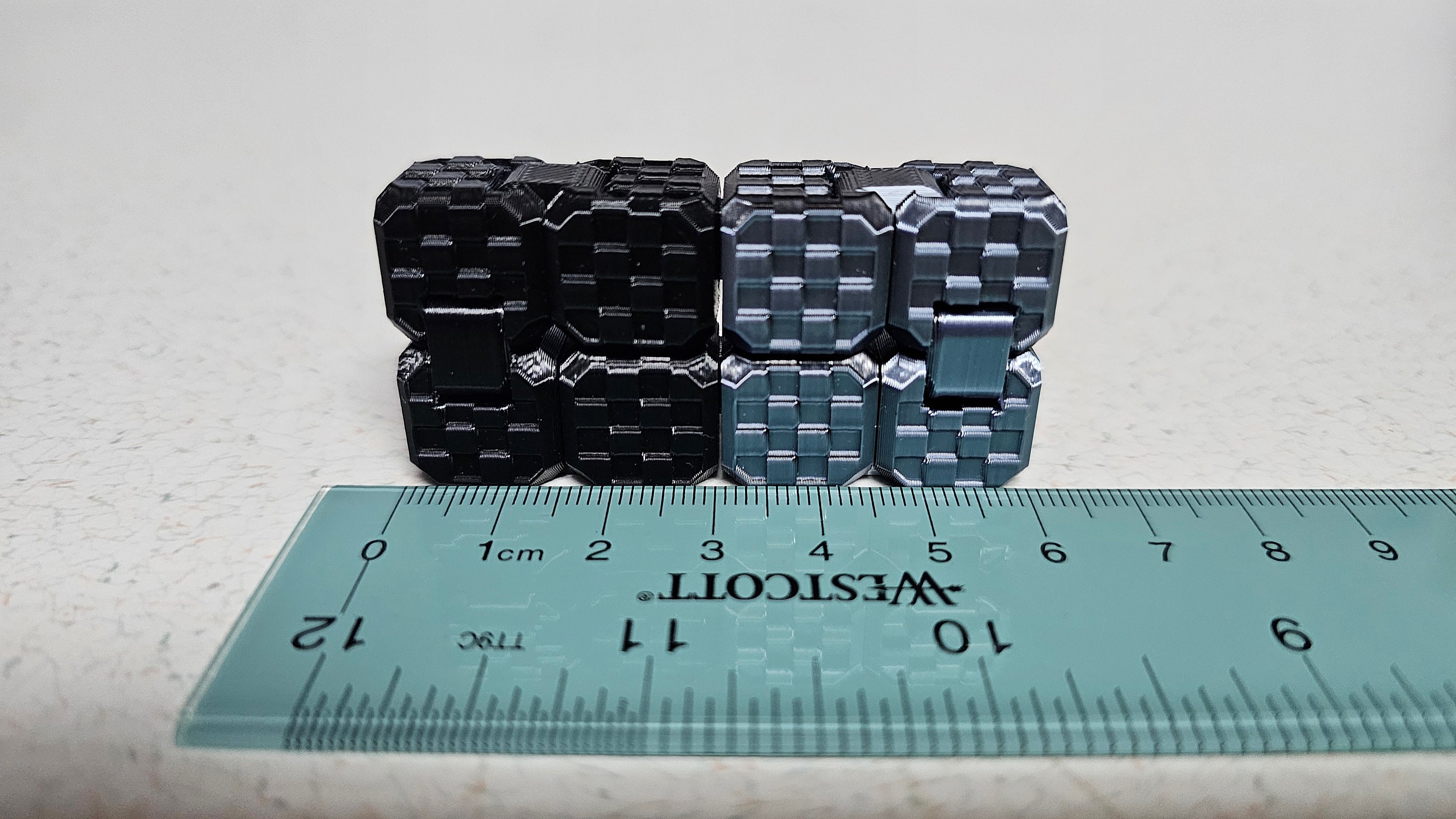 Weighted Infinity Cube With Texture, Fidget Toy - Etsy