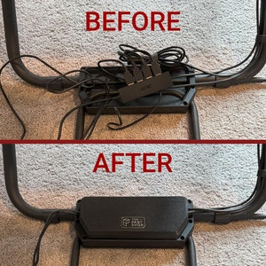 Playseat Challenge Pedal Bracket Reinforcement and Cable Management mount
