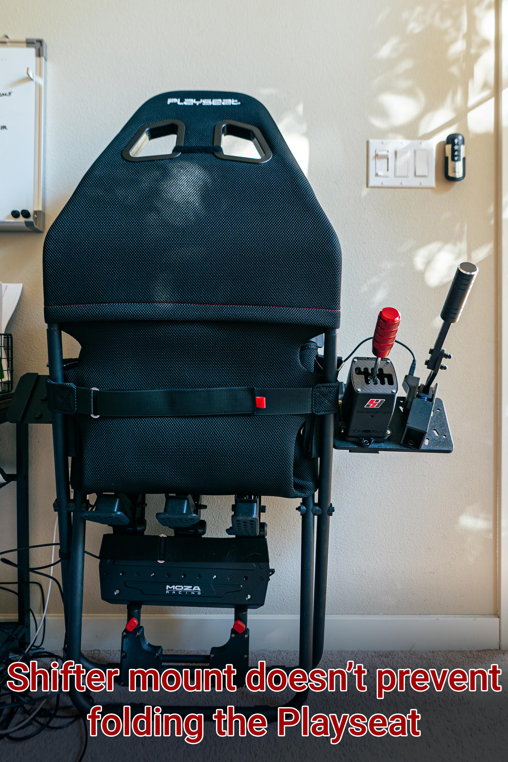 Playseat ChallengeまたはChallenge X Logitech用シフター＆ハンド