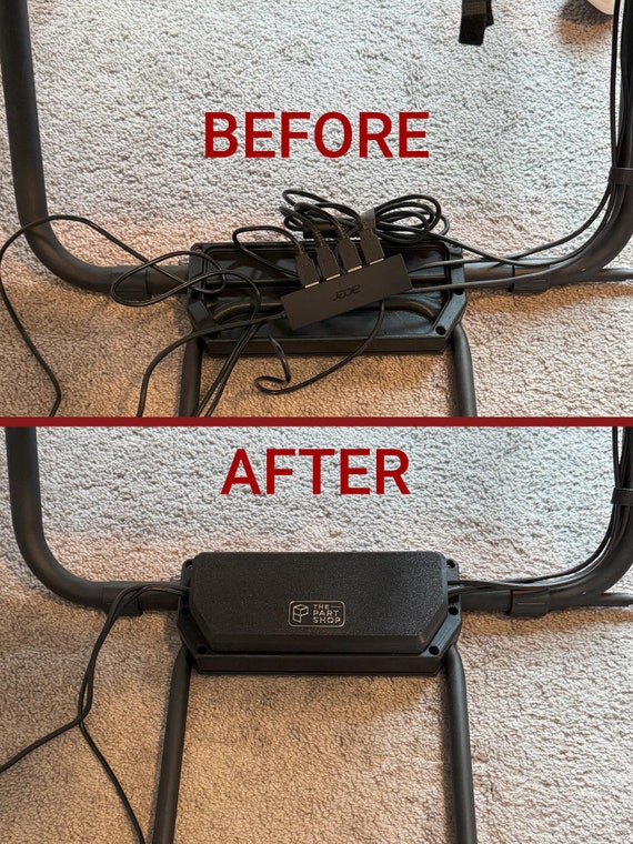 Playseat Challenge Pedal Bracket Reinforcement and Cable