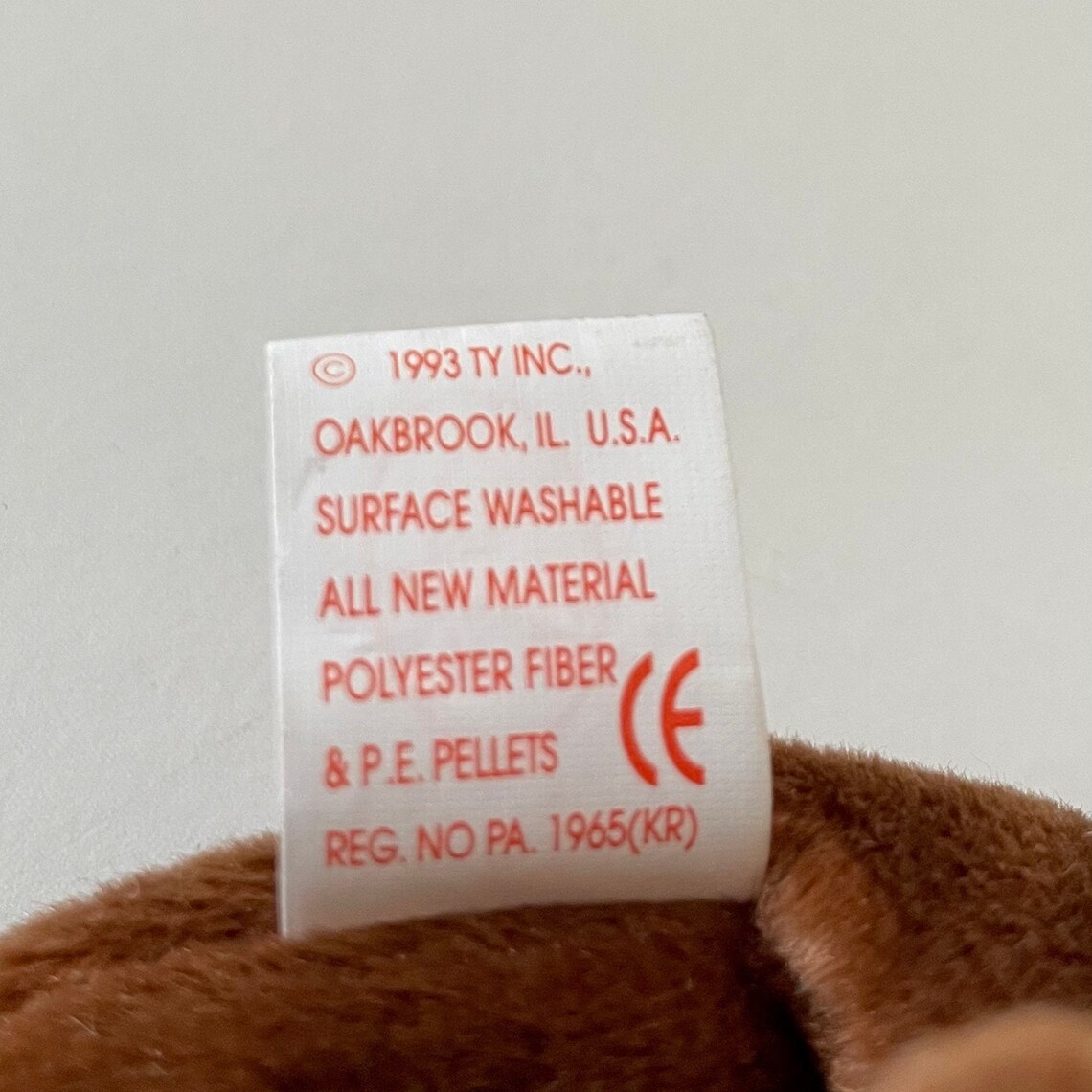 Rare 1993 Chocolate Moose Beanie Baby W/ Errors - Etsy