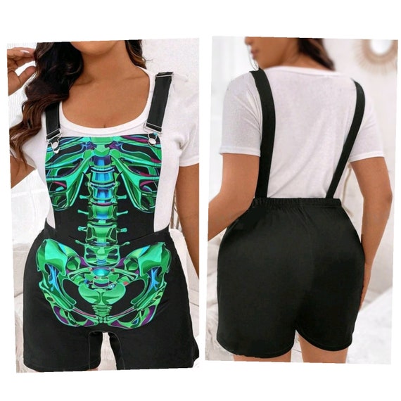 skeleton overalls